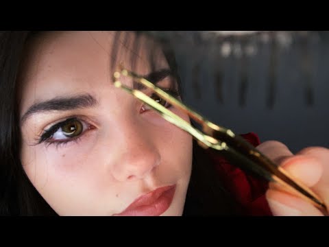 ASMR Counting Your Eye Lashes - Personal Attention - Eyelash Extensions