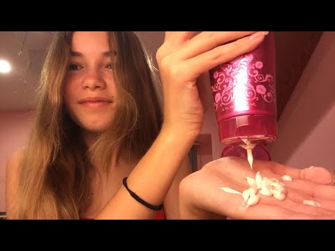 ASMR lotion sounds (with mic)
