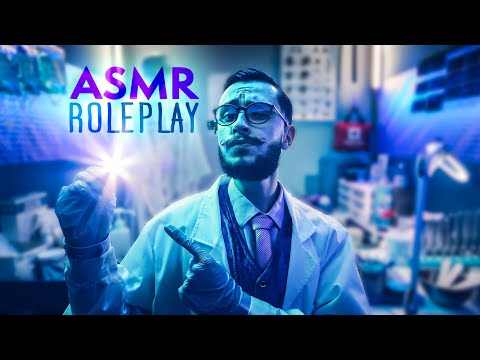 ASMR ROLEPLAY 🔦Nocturnal Eye Exam by The Tingle Doctor