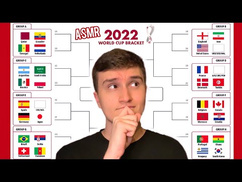 ASMR | American Predicts 2022 FIFA World Cup ⚽️🏆