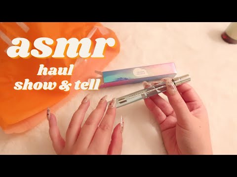 ASMR Haul Soft Spoken 💕 Ulta + Etsy + Small Business + Amazon 🛍 gentle taps & cardboard box sounds