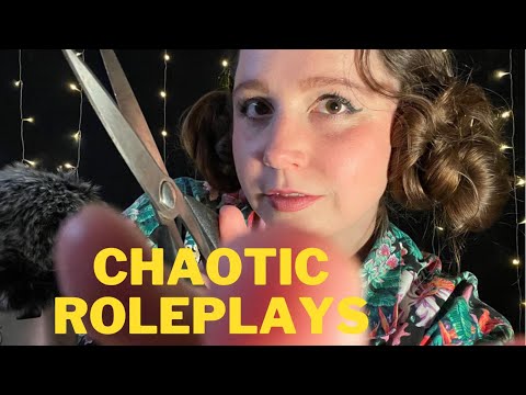 ASMR But I Change the Roleplay Every Few Minutes (Fast and Aggressive)