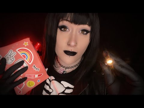 Your Goth GF Fixes Your Face At The Concert | ASMR