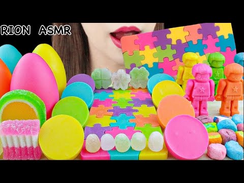 【ASMR】FROZEN CHOCOLATE PARTY🍫 PUZZLE CHOCOLATE,LEGO CHOCOLATE MUKBANG 먹방 EATING SOUNDS NO TALKING