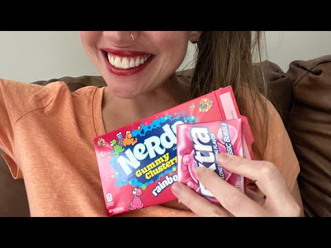 ASMR - Soft Spoken Gum Chewing Ramble and reading Horoscopes! Requested video!