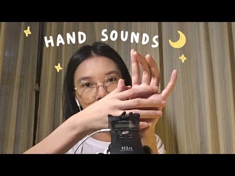ASMR Hand Sounds (No Talking) asmr เสียงมือ