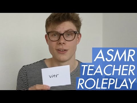 ASMR - German Teacher Role Play - Soft Spoken Male Voice
