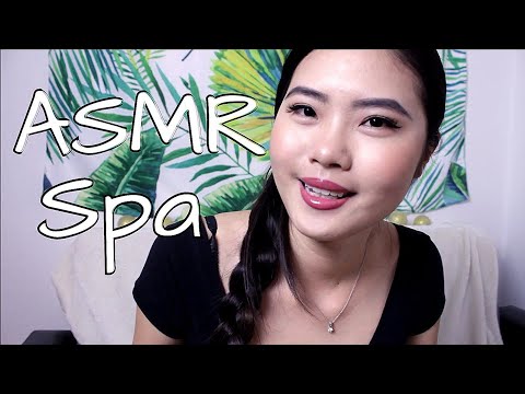 ~The ASMR Spa Session~ (hair brushing, face massage, various sounds)