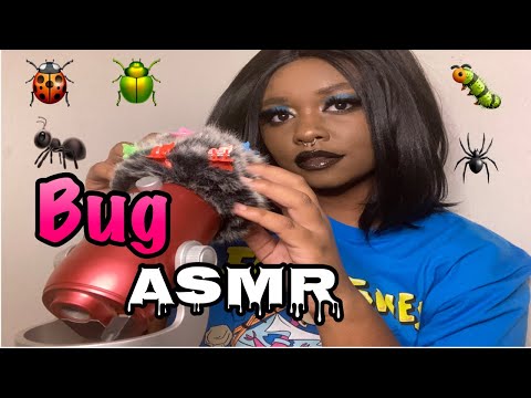 ASMR Searching for Bugs 🐜 (plucking & mouth sounds) #asmr #pluckingasmr #asmrmouthsounds #asmrbugs