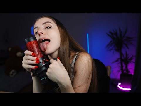 ASMR Mouth Sounds And Ear Licking