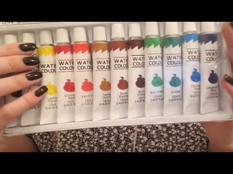 ASMR Art Supplies Haul