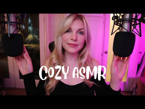 Cozy ASMR | Crisp Mic Scratching and Gentle Whispers 😴💤