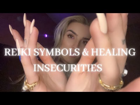Reiki ASMR | Reiki Symbols & Release Insecurities | Hand movements, tingles, crystals, soft voice