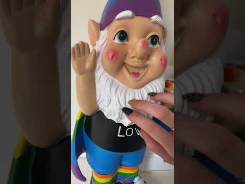 Gnome tapping & scratching! #pridemonth #asmr #happypride #happypridemonth