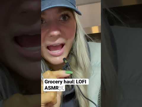 Grocery Haul| ASMR🛒 What is your favorite go-to snackyyy right now?⬇️ #asmr #asmrsounds #asmrvideo