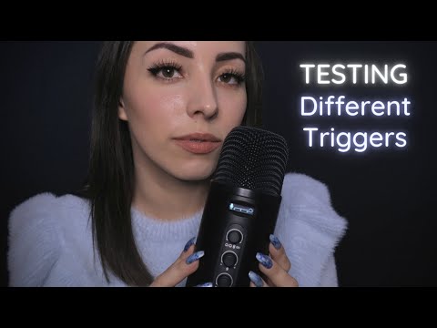 ASMR Testing The New Microphone
