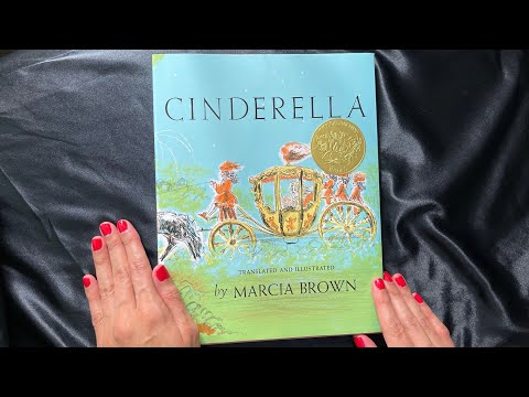 ASMR Book Reading You To Sleep ( For Relaxing Too) + Page Turning Trigger. Cinderella! - Fairytale -