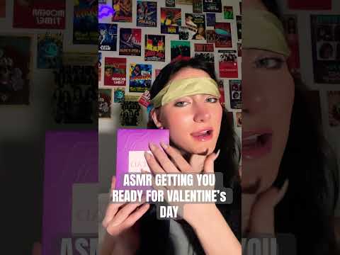 ASMR GETTING YOU READY FOR VALENTINE’S DAY ❤️‍🔥 (if i could redo this video id do it with eyebrows)