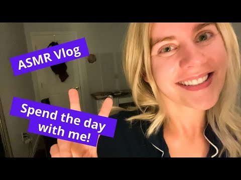 ASMR Vlog ~ Spend the Day with Me ~ Whispered Voiceover