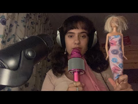 ASMR Reporting live from Barbieland (show and tell)
