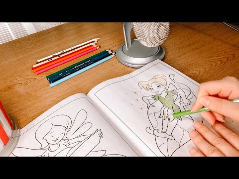 ASMR coloring - color with me
