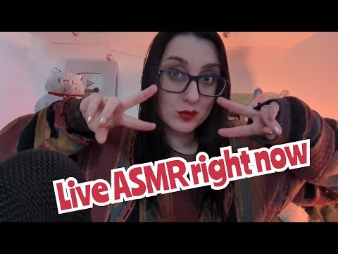 Live ASMR Right Now...Hit That Like Button For Me 👍❤️