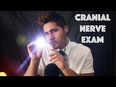 ASMR Relaxing Cranial Nerve Examination (Doctor Roleplay)