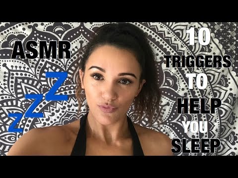ASMR|| 10 Triggers To Help You Sleep😴