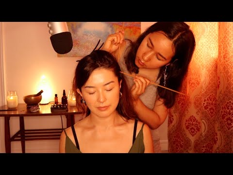 [ASMR] Real Person Scalp Check & Massage + Chinese Acupoint Neck, Shoulder & Upper Back Massage