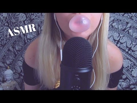 ASMR | Gum Chewing & Tracing/Hand Movements
