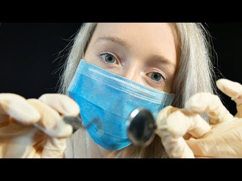 ASMR Dentist Role Play (Cleaning & Examination)