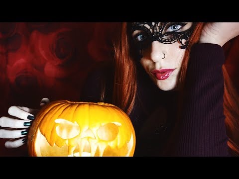 Happy Halloween! ASMR PUMPKIN Tapping, Natural Layered Sounds