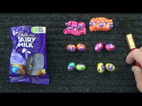 ASMR - Easter Eggs & Brushing & Eating - Australian Accent -Discussing in a Quiet Whisper & Crinkles