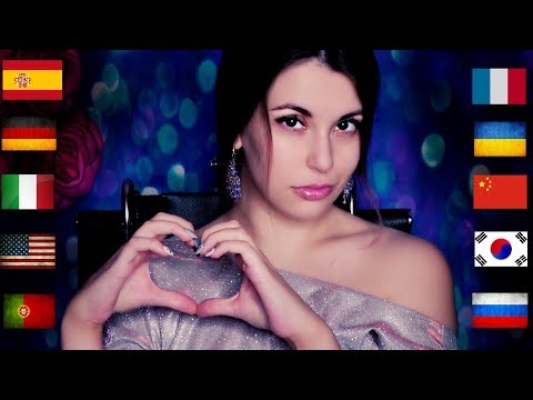 ASMR I LOVE YOU in 10 different languages