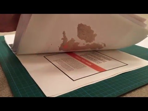 ASMR Paper sounds/ gluing and sticking