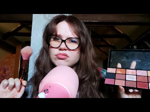 ASMR | Mean/Toxic Big sister Does Your Makeup | Personal Attention Role Play | Fast & Aggressive ✨💄