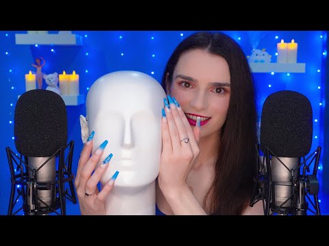 ASMR Whispering DEEP in Your Ears👂 Mic Scratching , Mouth Sounds , Tapping , Mic Blowing & More 😴 4K