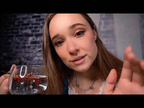 ASMR You're Wounded! I'll Take Care Of You 😊 (Hair Brushing)| Helping You Fall Asleep 💤 (Rain 🌧)