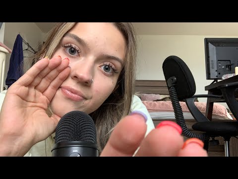 ASMR| TONGUE SWIRLING, TAPPING IN OBJECTS & INAUDIBLE WHISPERING
