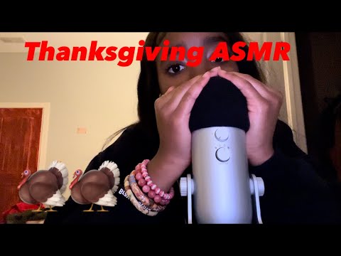 ASMR Thanksgiving trigger words/phrases (cupped)