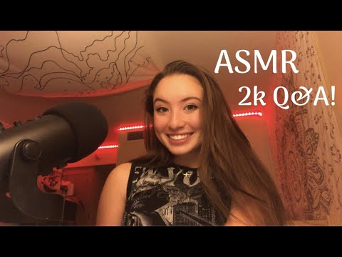 (ASMR) 2k Q&A!
