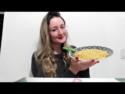 ASMR: FAZENDO E COMENDO MIOJO 🍲 (NO TALKING, BUBBLING SOUNDS, EATING SOUNDS)🎧