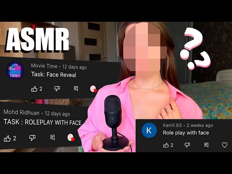 ASMR - I Complete Your ASMR Tasks from Comments | Pleasure Triggers for Sleep