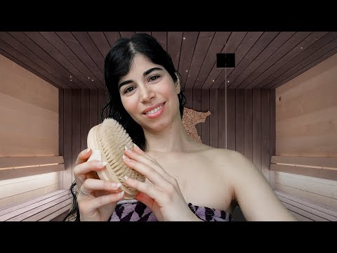 🧖‍♀️ IN THE SAUNA WITH YOUR GIRLFRIEND 😘 ASMR Roleplay