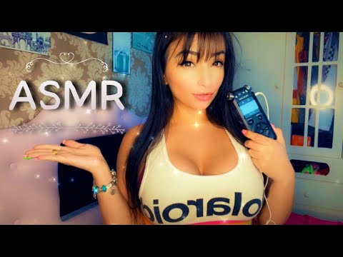 ASMR INTENSOS SONS MOLHADOS - MOUTH SOUNDS HAND MOVEMENTS