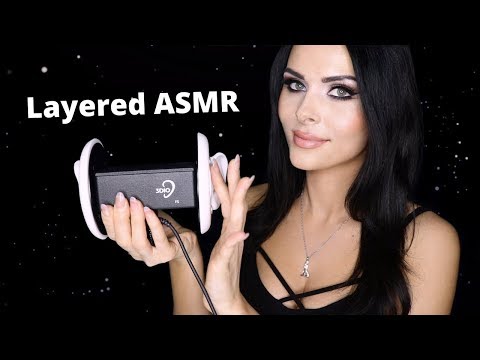 ASMR LAYERED 3DIO EXPERIENCE  [Binaural Whispers & Triggers]