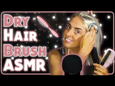 [ASMR] Hair Brushing | Brushing Hair | Scalp Massage with Brushes!!