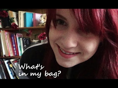 ~ What's in my bag? ~ BINAURAL ASMR ♥