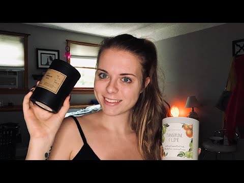 ASMR! Candle Triggers! Tapping,textures,crinkles!