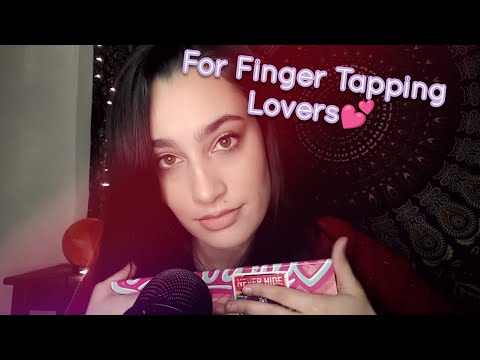 ASMR Fast & Aggressive Finger Tapping (& hand sounds too, of course 👋)